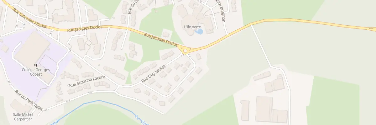 Plan du 9 Rue Marc Sangnier à Hirson