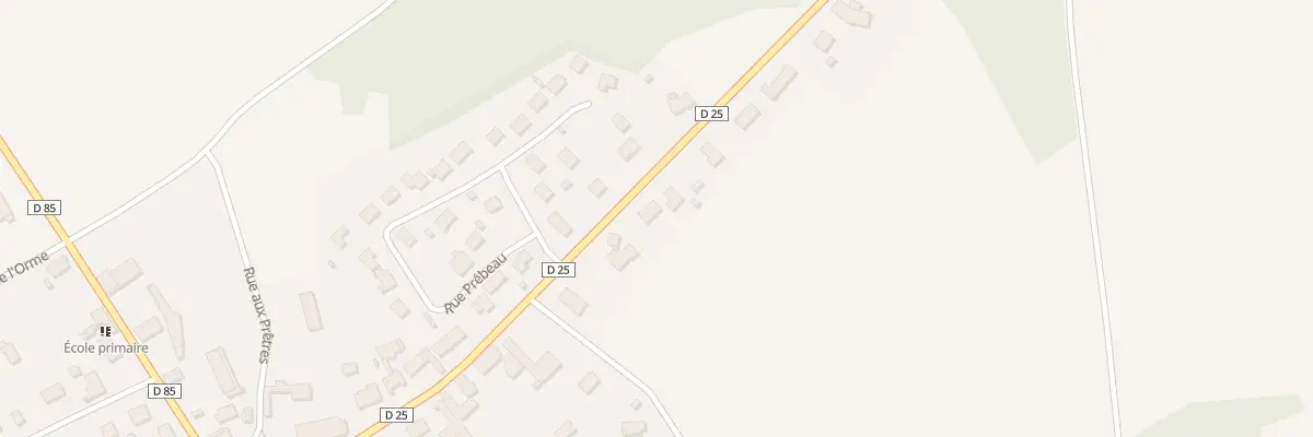 Plan du 42 Rte de Villebertin à Moussey