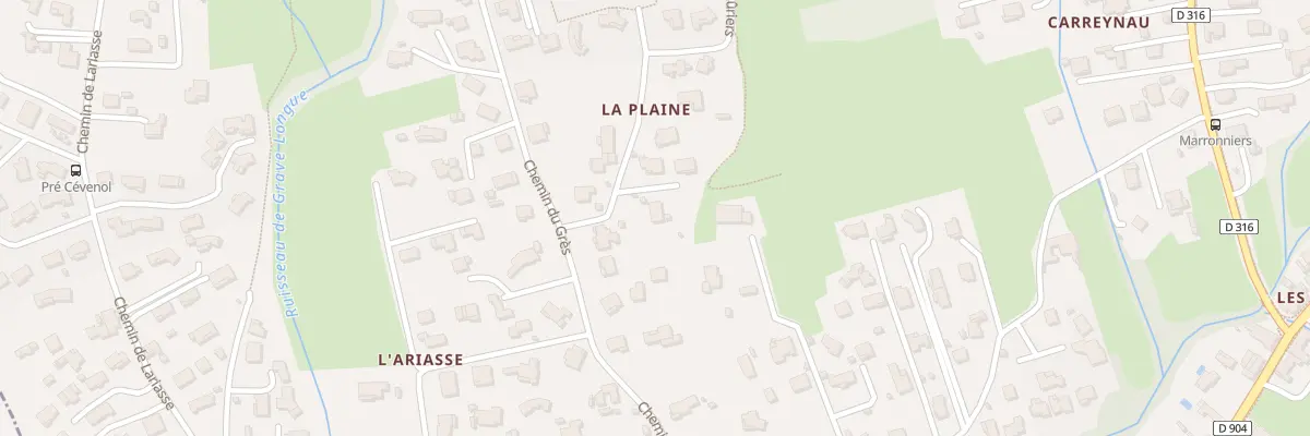 Plan du 40 Che des Muriers à Saint-Julien-les-Rosiers