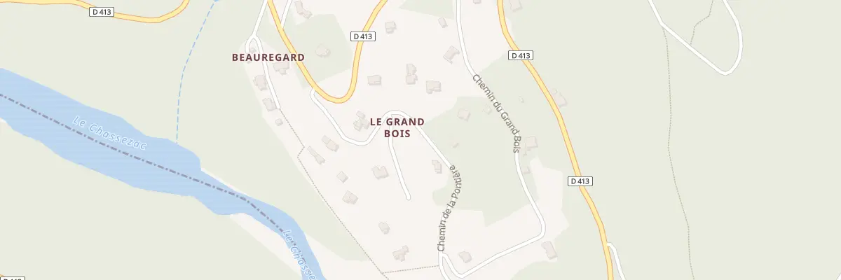 Plan du 190 Che de la Pontiere aux Salelles