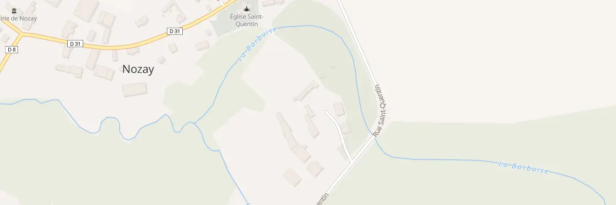 Plan du 6 Rue Saint Quentin à Nozay