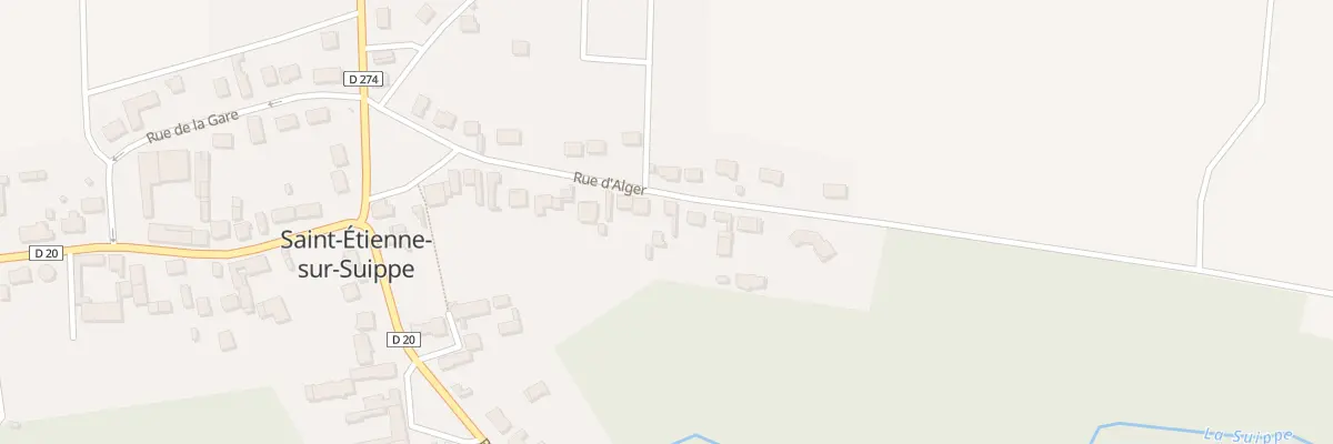 Plan du 24 Rue d’Alger à Saint-Étienne-sur-Suippe