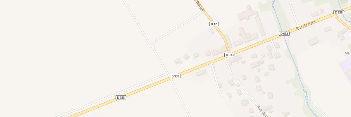 Plan du 36 Rue de Paris à Chaintrix-Bierges