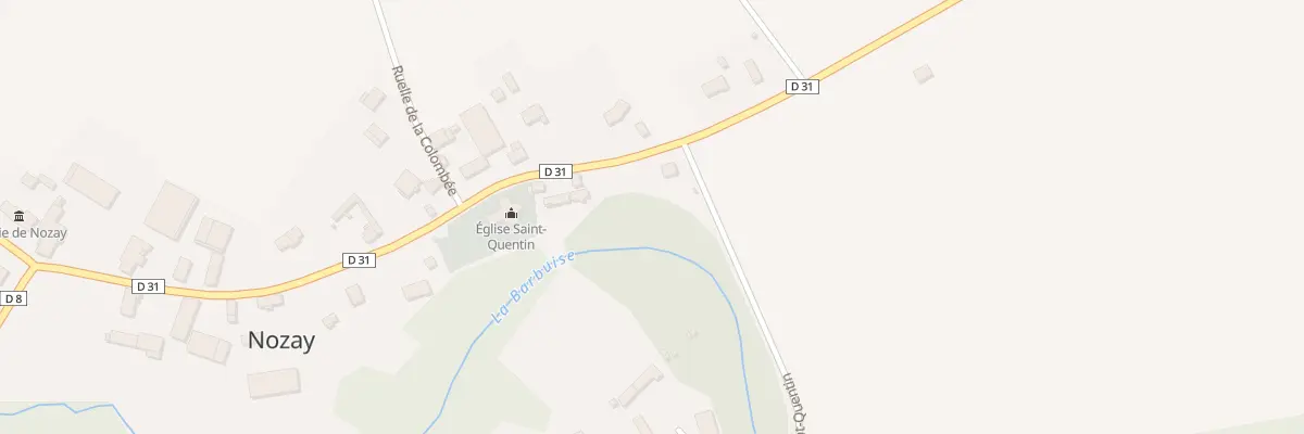 Plan du 2 Rue Saint Quentin à Nozay