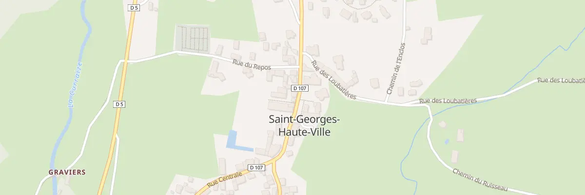 Plan du 34 Rue Centrale à Saint-Georges-Haute-Ville