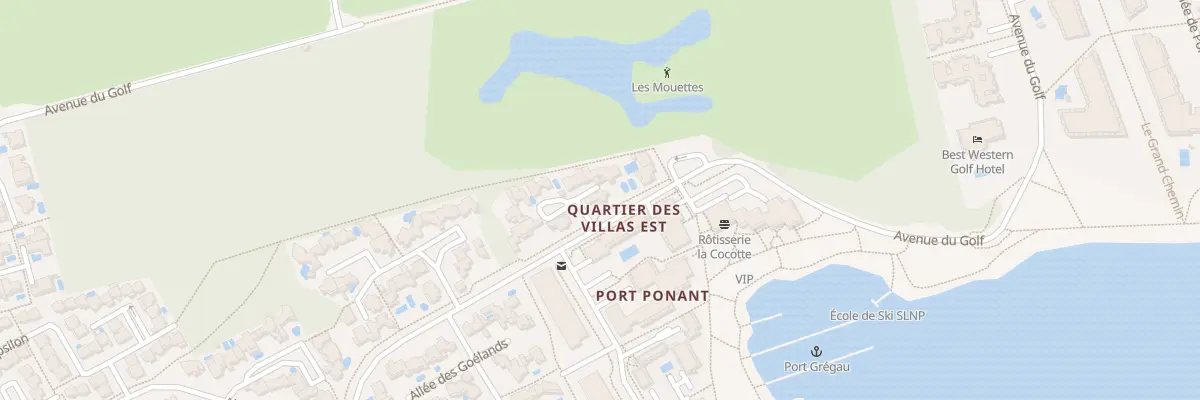 Plan du 153 All des Goélands à La Grande-Motte