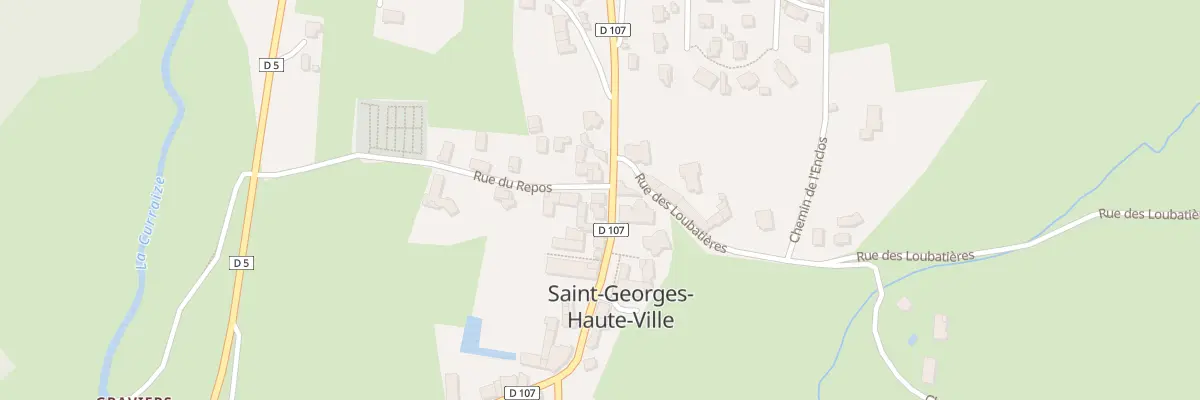 Plan du 20 Rue Centrale à Saint-Georges-Haute-Ville