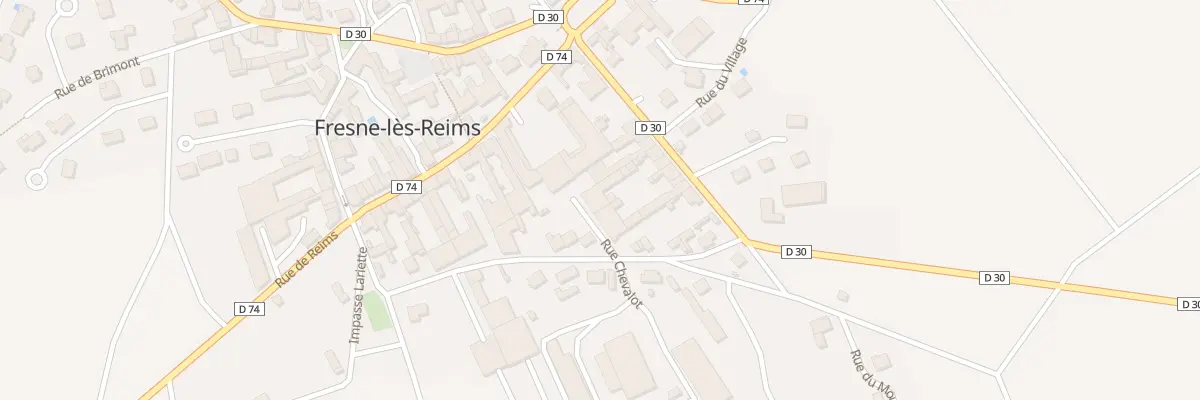 Plan du 8T Rue Chevalot à Bourgogne-Fresne