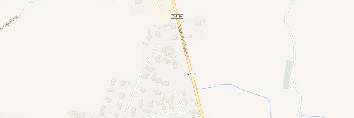 Plan du 181 Rte des Cévennes à Ribaute-les-Tavernes