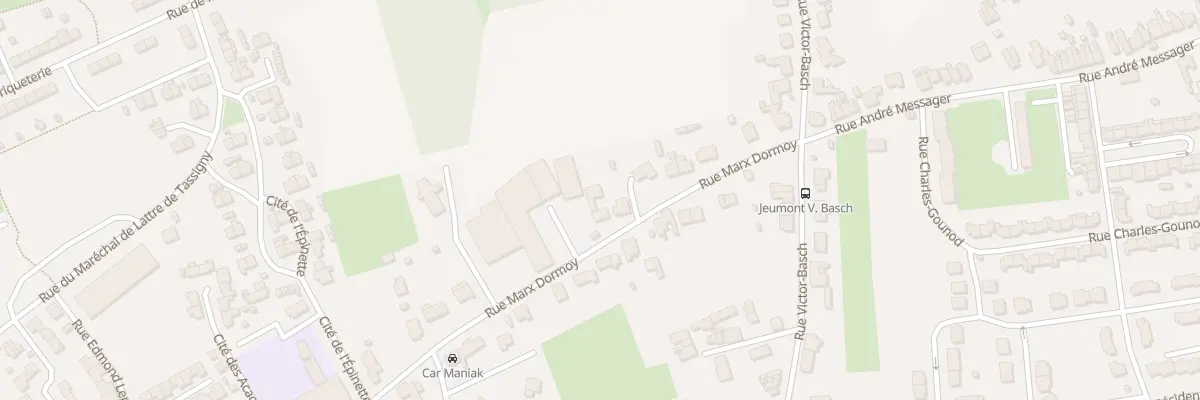 Plan du 153 Rue Marx Dormoy à Jeumont