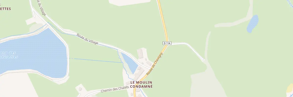 Plan du 770 Rte de Chevigny à Thil-sur-Arroux