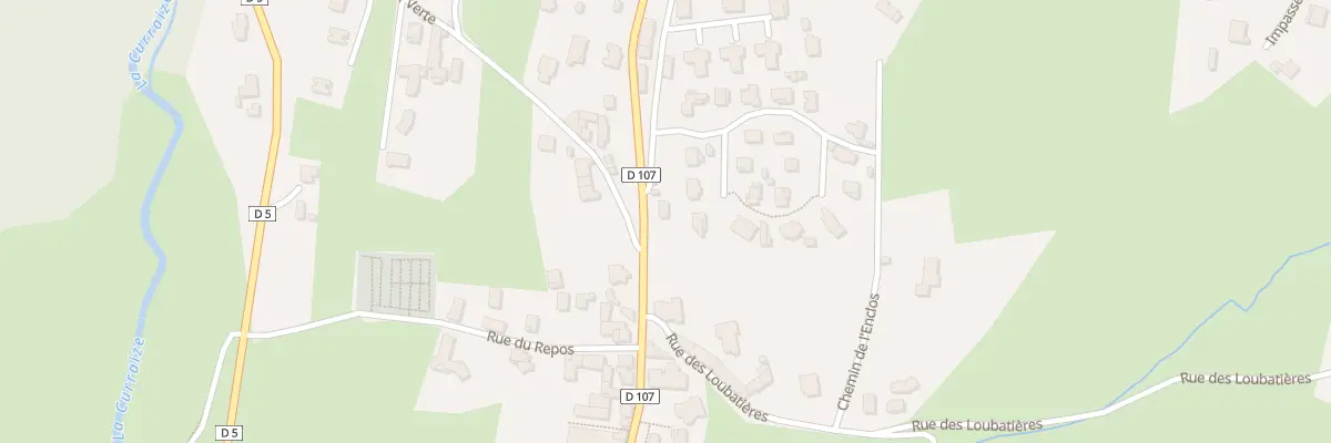 Plan du 8 Lot Les Cèdres Bleus à Saint-Georges-Haute-Ville