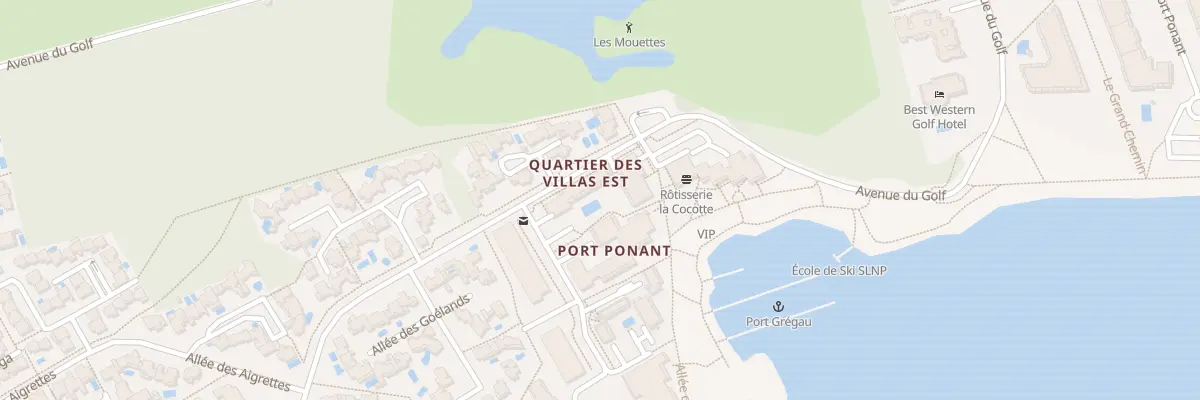 Plan du 823 All des Goélands à La Grande-Motte