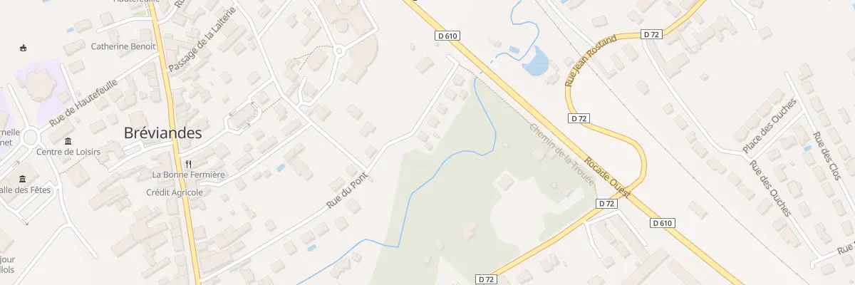 Plan du 16 Rue du Pont à Bréviandes