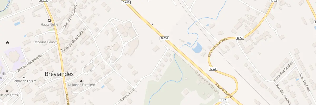 Plan du 5 Rue du Pont à Bréviandes