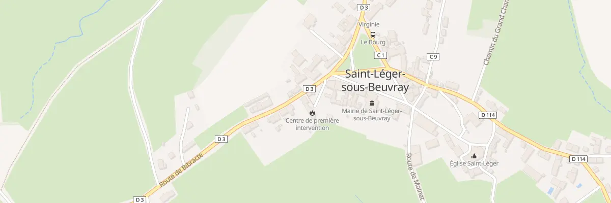 Plan du 5 Rte de Bibracte à Saint-Léger-sous-Beuvray