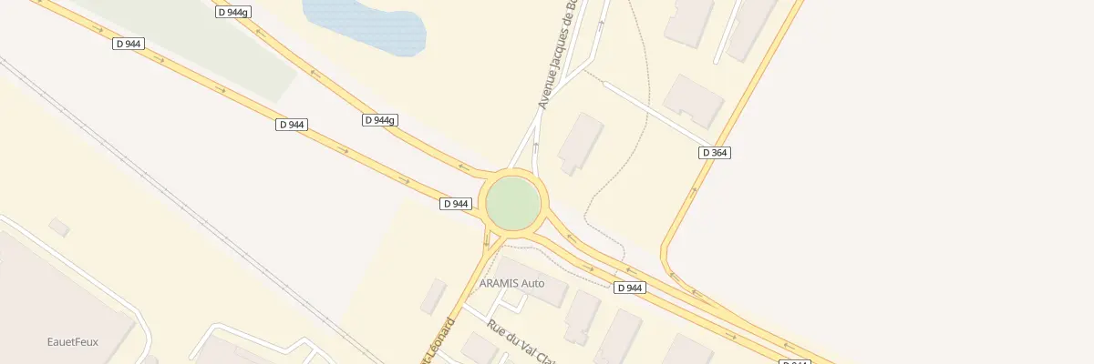 Plan de La Croix Faille à Saint-Léonard