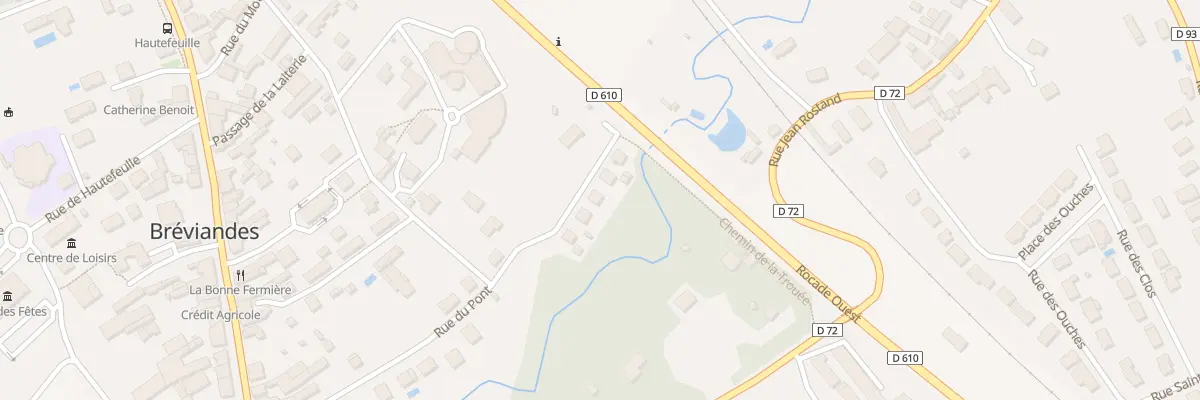 Plan du 20 Rue du Pont à Bréviandes