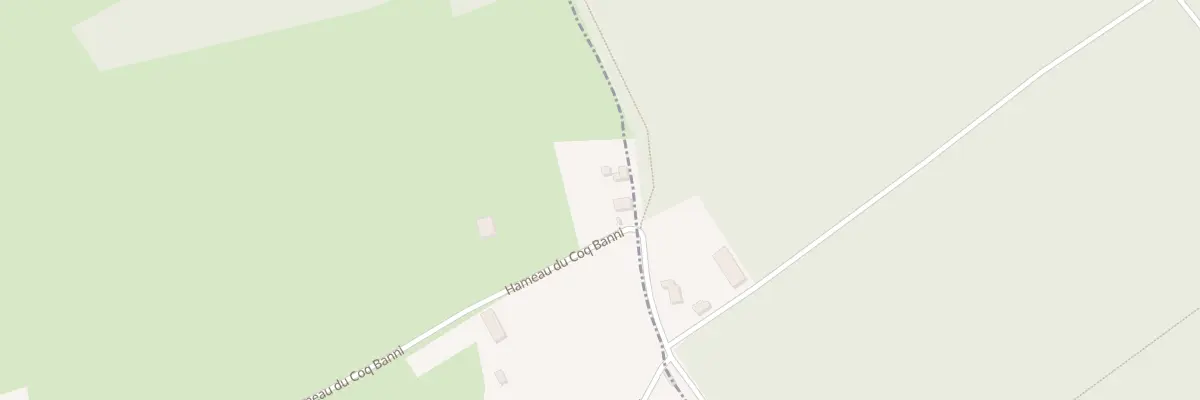 Plan du 15 Ham du Coq Banni à Jeantes
