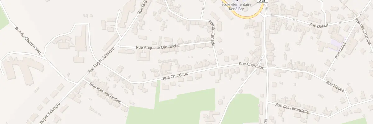 Plan du 16 Rue Chartiaux à Trélon