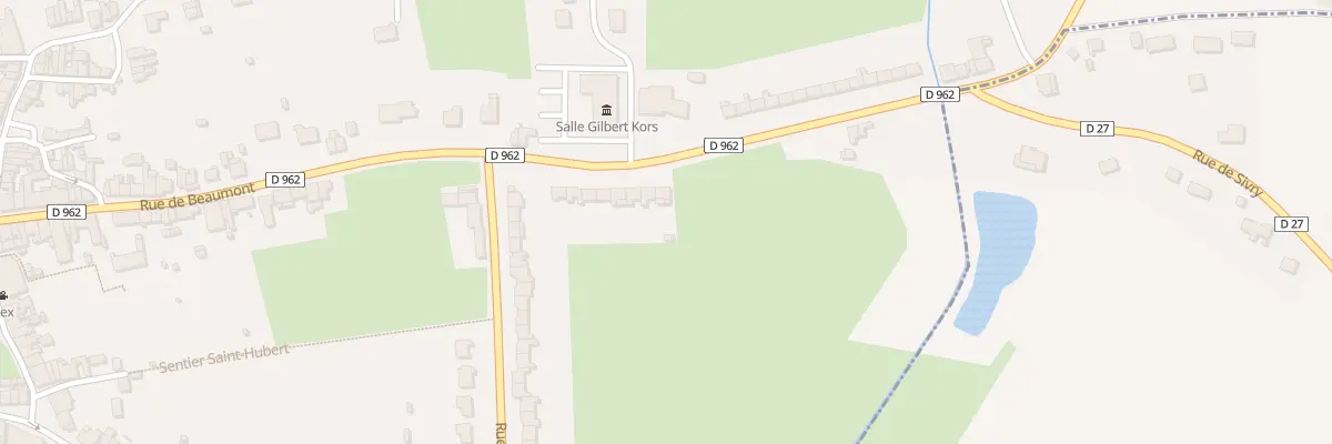 Plan du 83 Rue de Beaumont à Solre-le-Château