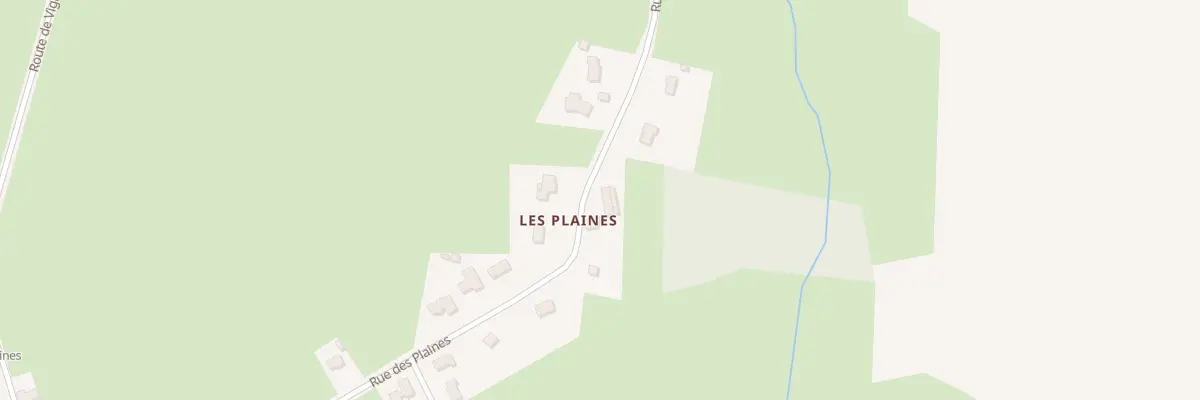 Plan du 494 Rue des Plaines à Saint-Léger-lès-Paray