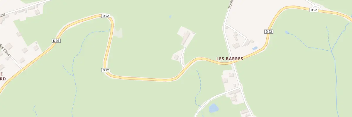 Plan du 1108 Rte de Gueugnon à Chassy