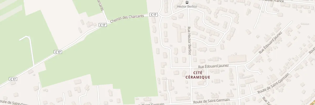 Plan du 9 Rue Frédéric Chopin à Paray-le-Monial