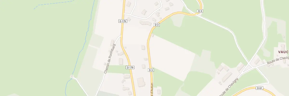 Plan du 9 Rte d’Autun à Saint-Léger-sous-Beuvray