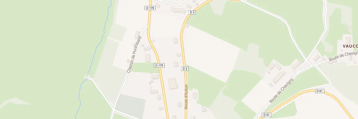 Plan du 7 Rte d’Autun à Saint-Léger-sous-Beuvray