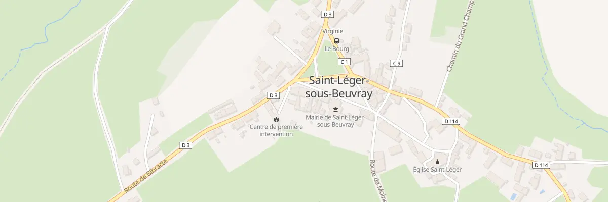 Plan du 41 Pl de la Fontaine à Saint-Léger-sous-Beuvray