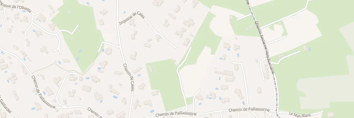 Plan du 725 Che de Paillassonne à Sommières