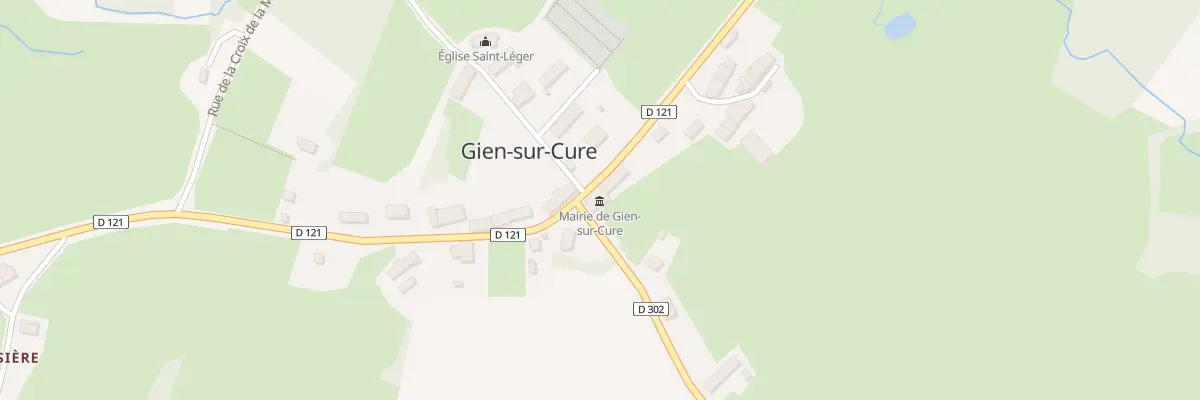 Plan du 11 Champs du Puits à Gien-sur-Cure