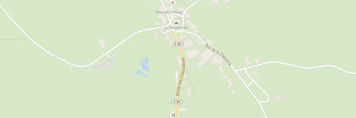 Plan du 5008 Le Bourg à Moudeyres