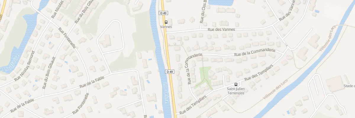 Plan du 13 Rue de la Commanderie à Saint-Julien-les-Villas