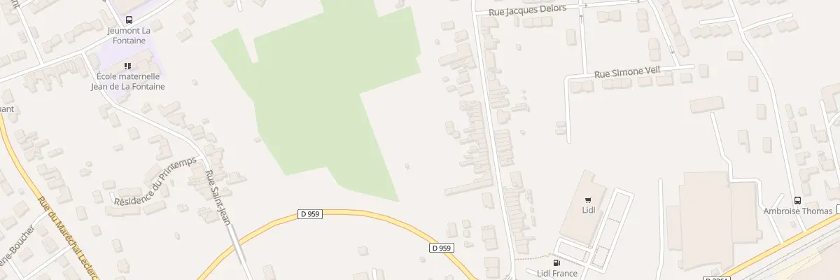 Plan du 312 Rue Victor Basch à Jeumont