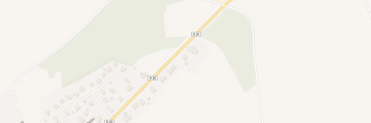 Plan du 52 Rte de Villebertin à Moussey