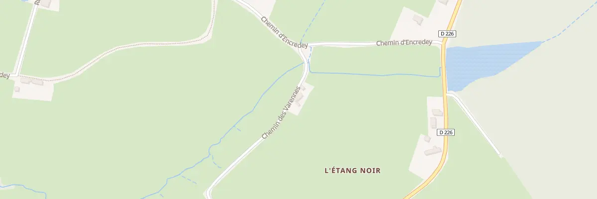 Plan du 5027 L’Etang Noir Ouest à Clessy