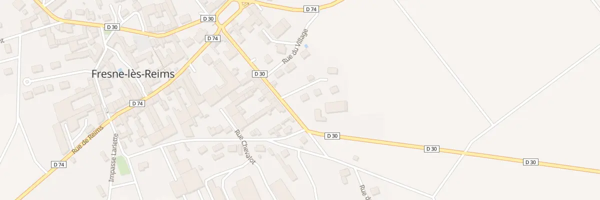 Plan du 2 Imp des Prêpes à Bourgogne-Fresne