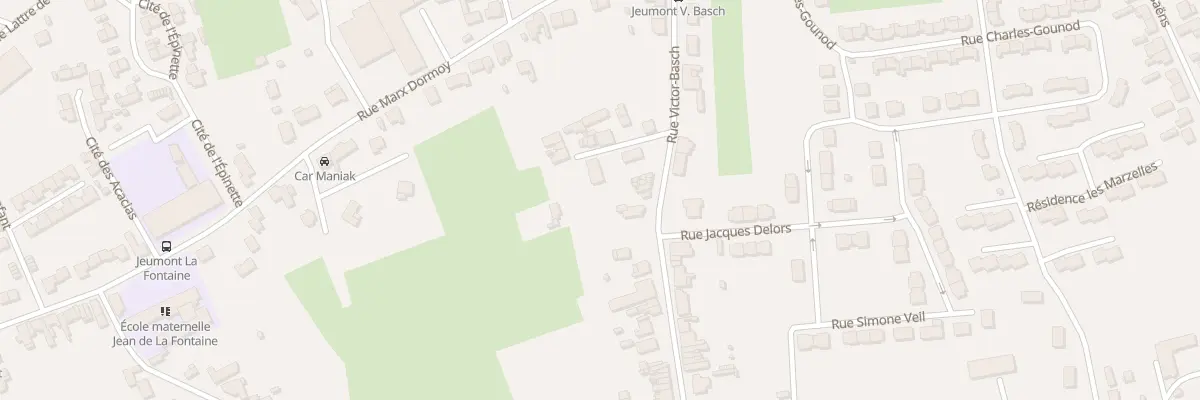 Plan du 472 Rue Victor Basch à Jeumont