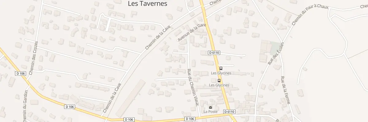 Plan du 5 Rue du Chemin Vieux à Ribaute-les-Tavernes