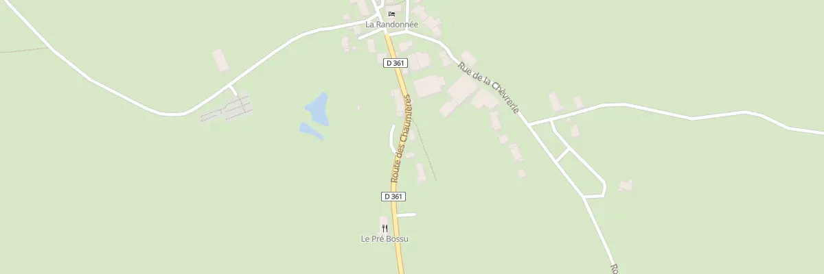 Plan du 115 Rte des Chaumières à Moudeyres