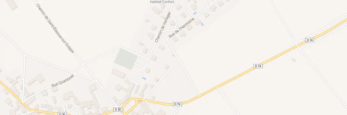 Plan du 11B Pl de l’Eglise à Bourgogne-Fresne