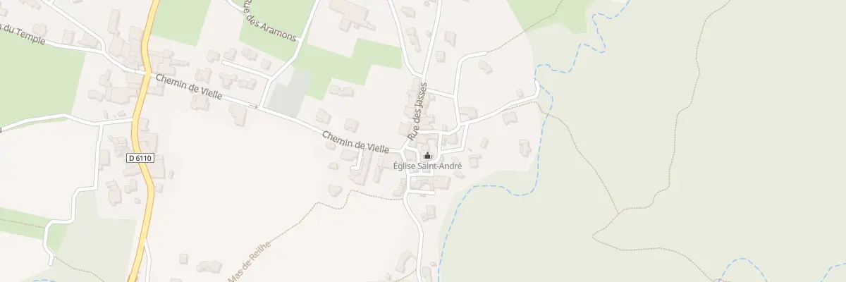 Plan du 5051 Vielle à Crespian