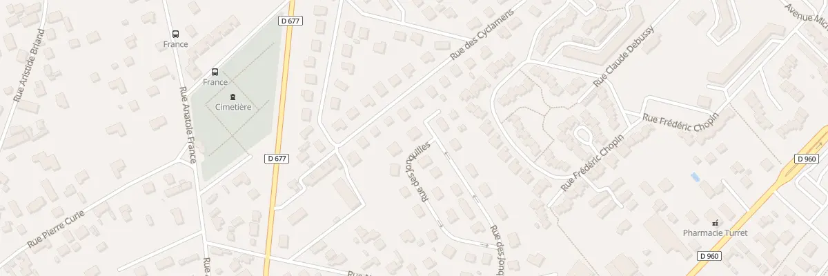 Plan du 16 Rue des Jonquilles à Pont-Sainte-Marie