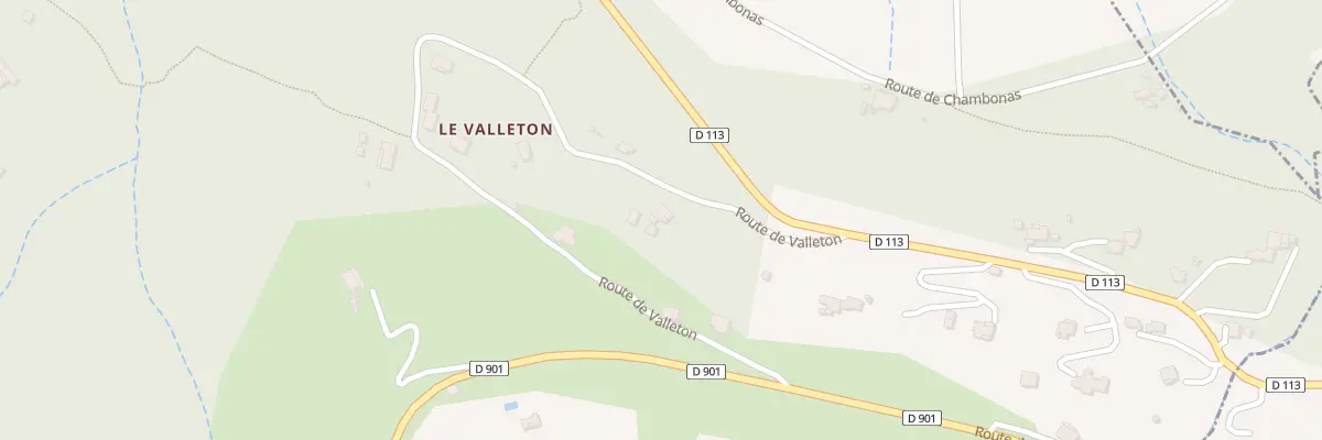 Plan du 145 Rte de Valleton à Gravières