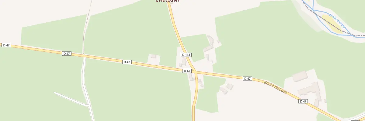 Plan du 5012 Champ de la Porte à Thil-sur-Arroux