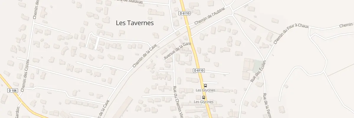 Plan du 18 Rue du Chemin Vieux à Ribaute-les-Tavernes