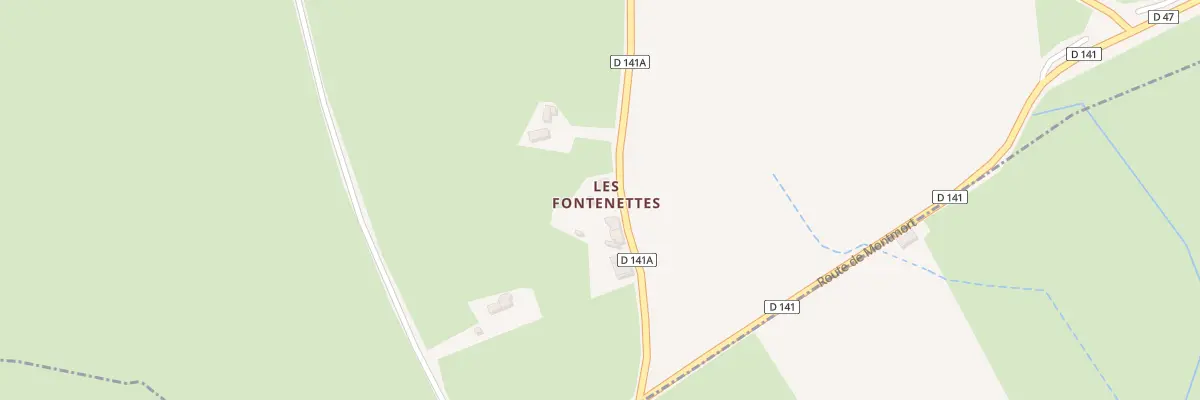 Plan du 270 Rte de Montmort à Thil-sur-Arroux