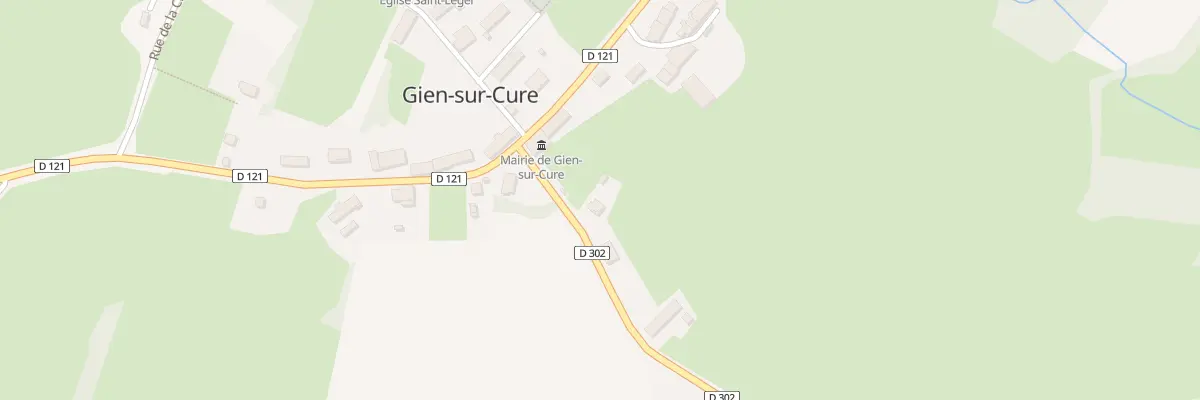 Plan du 5 Rte d’Autun à Gien-sur-Cure